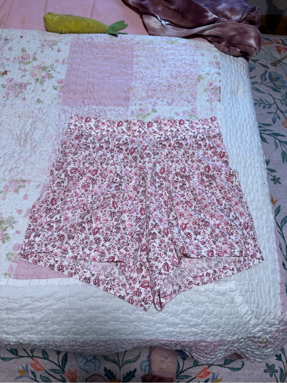 torrid Pink Floral High-Waist Shorts